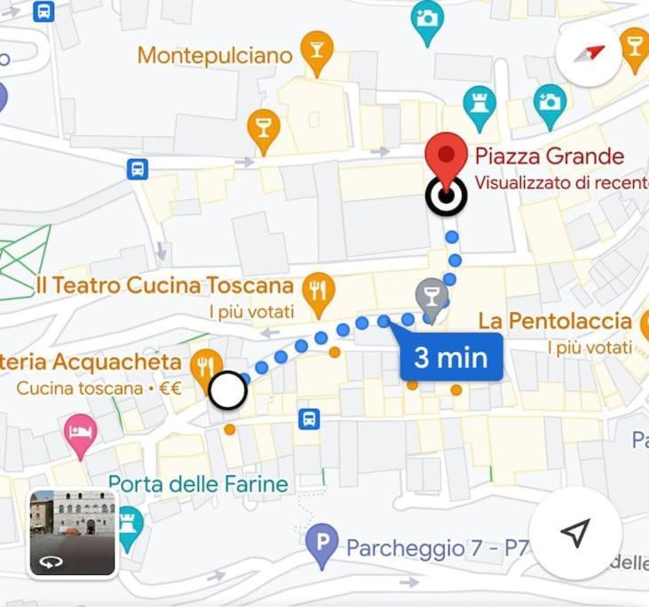 Apartament A Due Passi Da Piazza Grande Montepulciano Zewnętrze zdjęcie